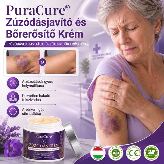 💜💜 PuraCure® Zúzódásjavító és Bőrerősítő Krém