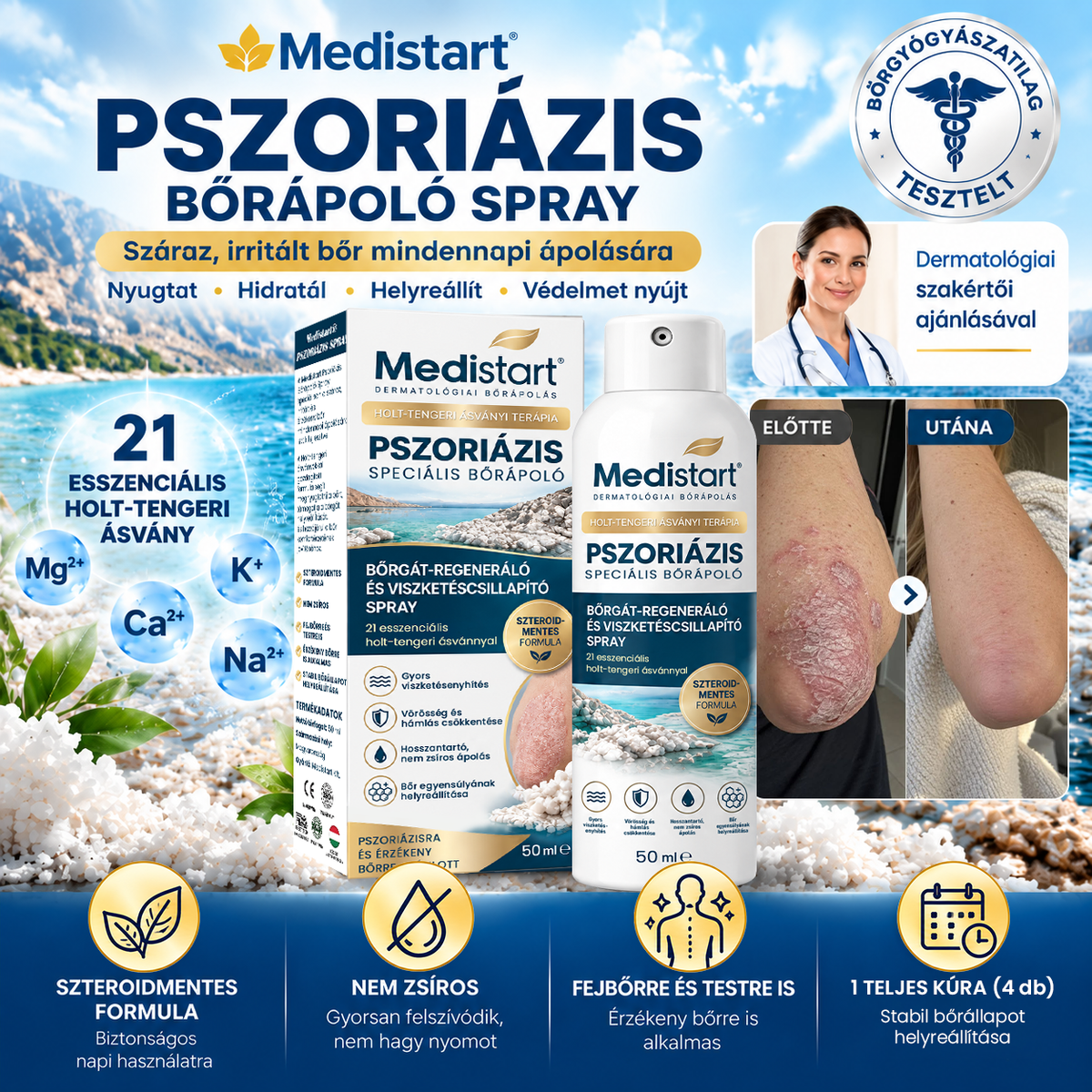 Medistart® PSZORIÁZIS SPECIÁLIS BŐRÁPOLÓ