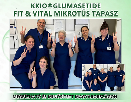 🤍 KKIO® 20 az 1-ben Glumasetide Fit & Vital mikrotűs tapasz - 7 napon belül látható változás / Alkalmas elhízás, szív- és érrendszeri egészség, cukorbetegség, alvási apnoé, bélrendszeri egészség, ízületi problémák és számos egyéb állapot esetén.