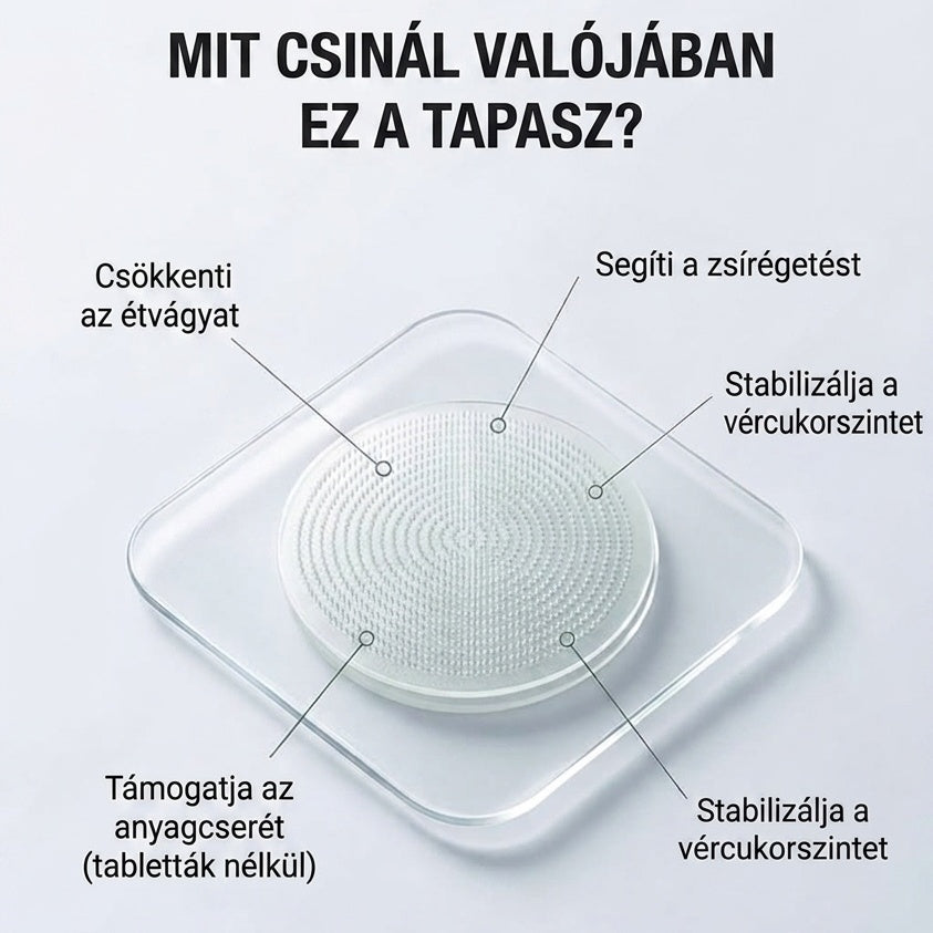 🏆 BSWELL® Nano mikrotűs karcsúsító tapasz (Csak naponta egyszer, látható változások 28 nap alatt) ✅ Elhízás, szív- és érrendszeri egészség, cukorbetegség, alvási apnoé, bélflóra, ízületi problémák és egyéb tünetek esetén